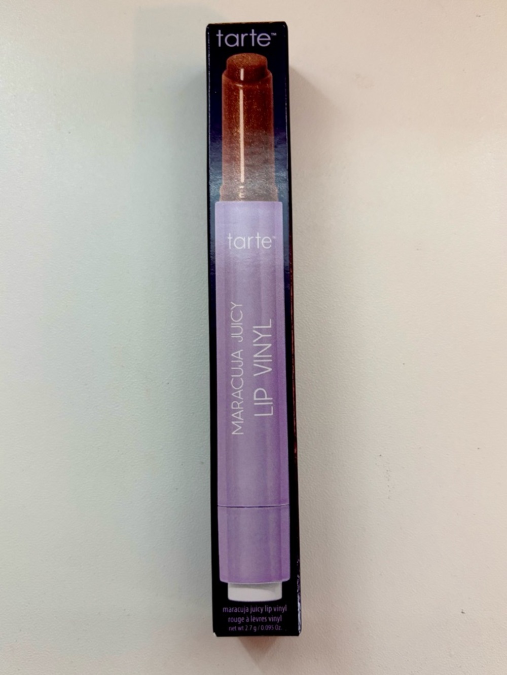 Tarte Maracuja Juicy Lip Vinyl Shimmering Cinnamon Spice Full Size NIB